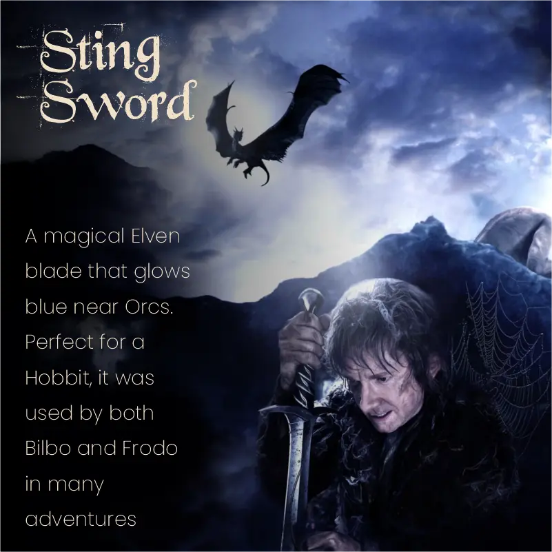 Sting sword LOTR